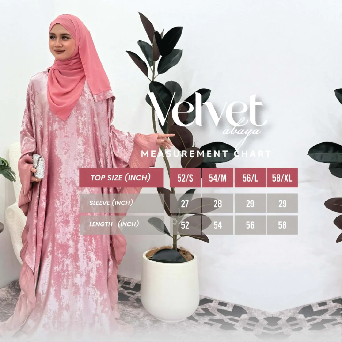Abaya Velvet