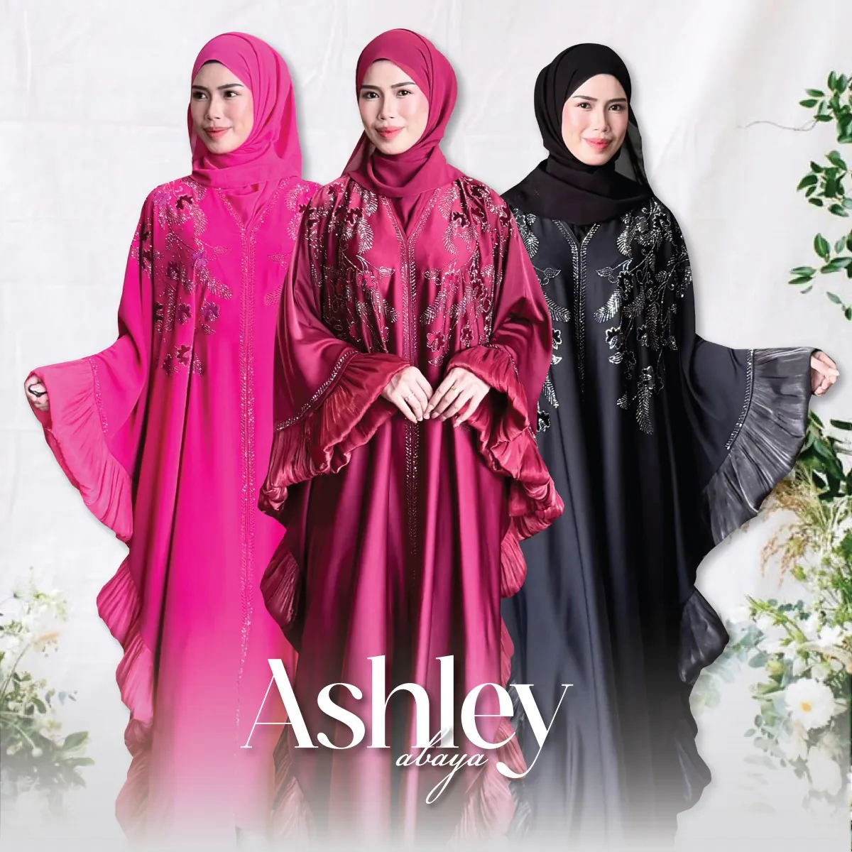 ABAYA ASHLEY BATWING